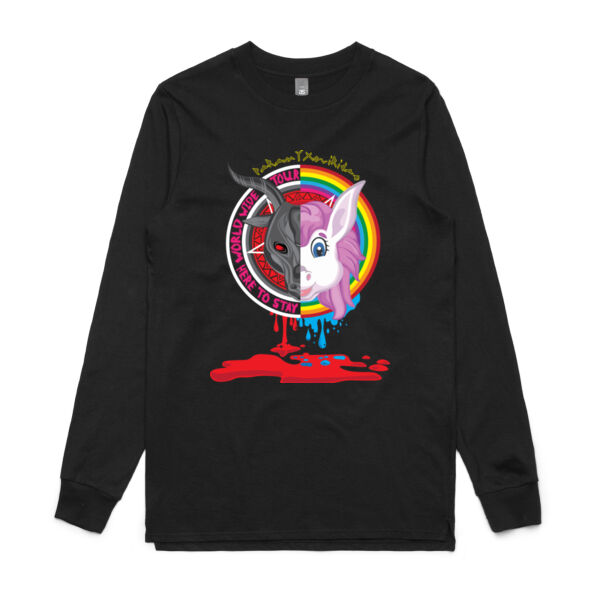Infected Pony - AS Colour Mens Base Longsleeve Tee Thumbnail